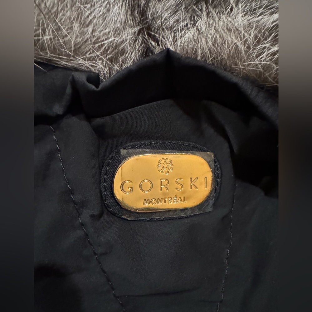 GORSKI Apres Ski Montreal Parka Coat Fur Trim Hood  Goose Down Detachable Vest - Picture 3 of 16